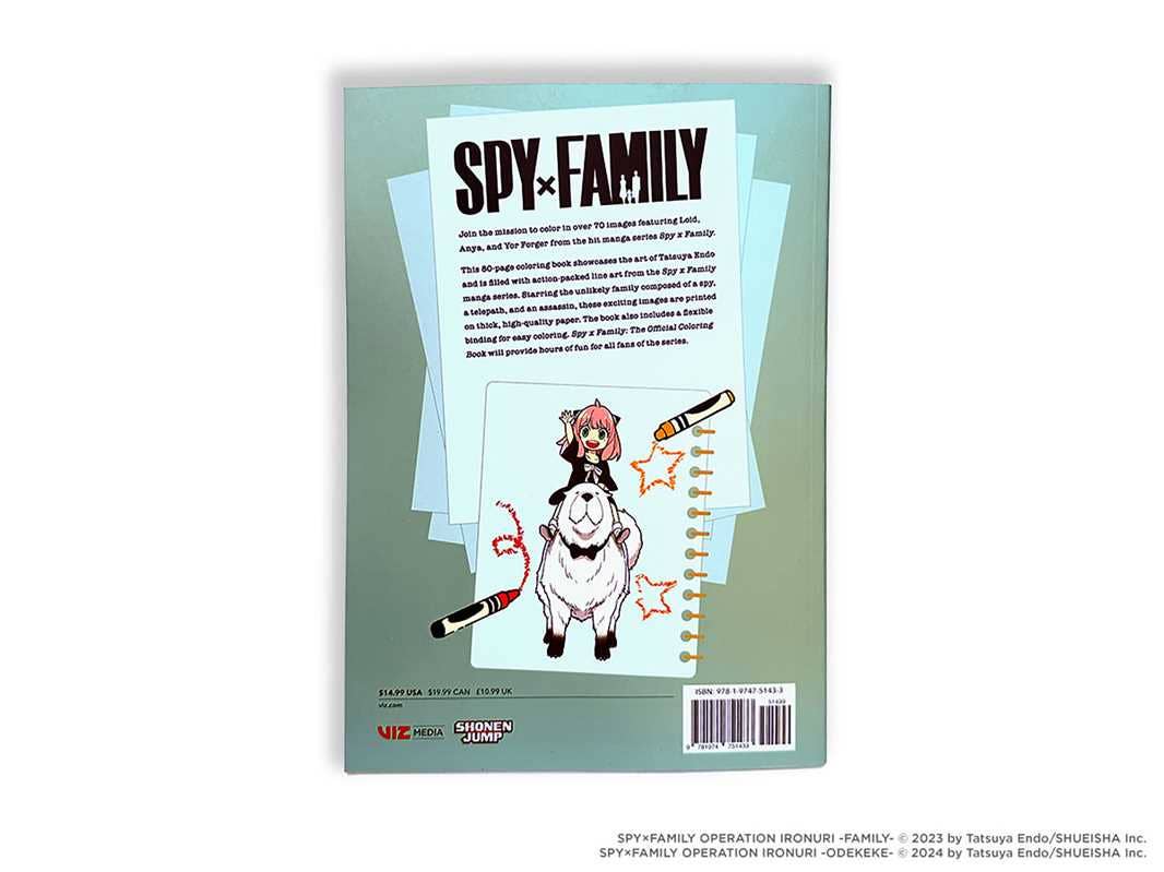 Spy x Family: The Official Coloring Book by