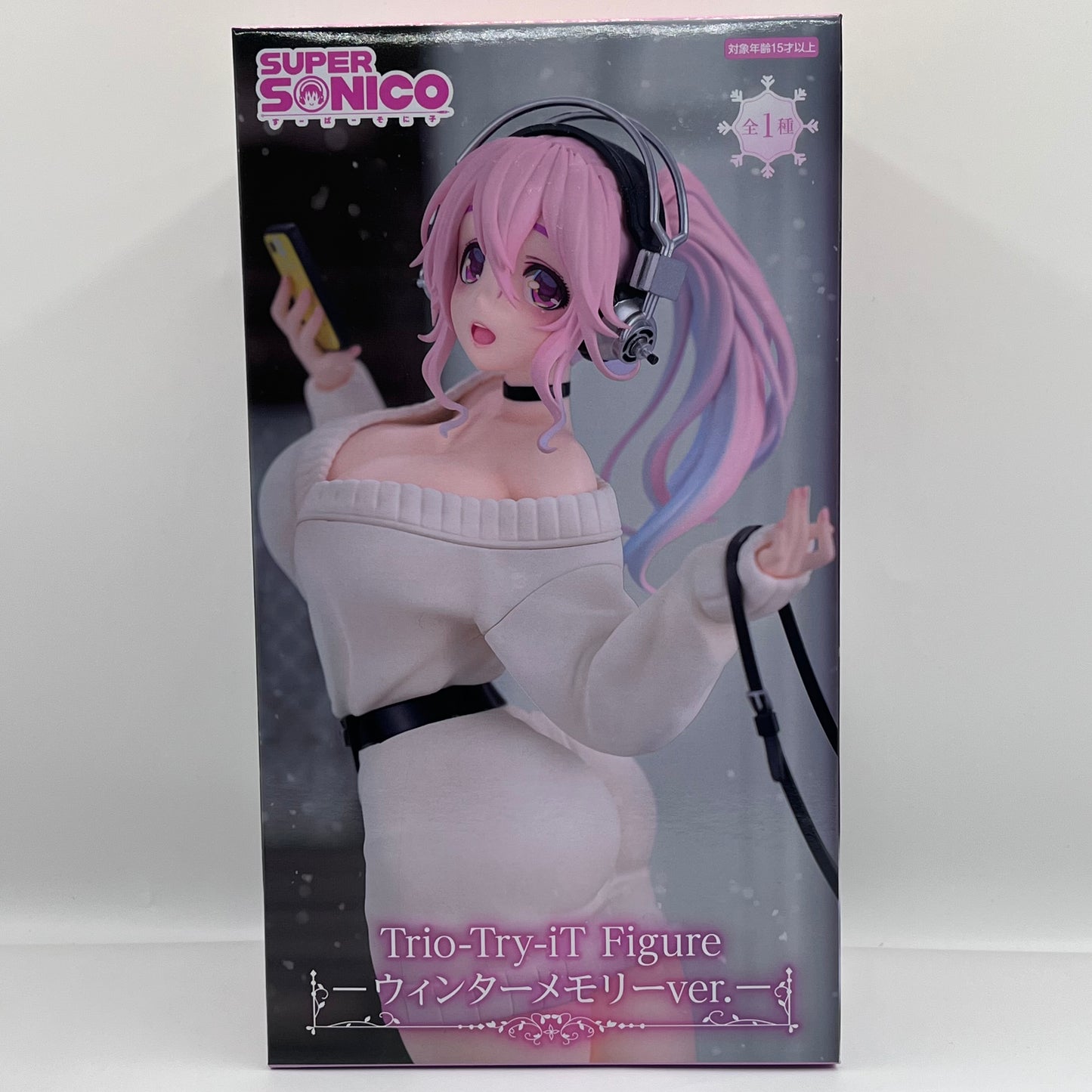 Super Sonico Trio Try It Figure Winter Memory Ver.