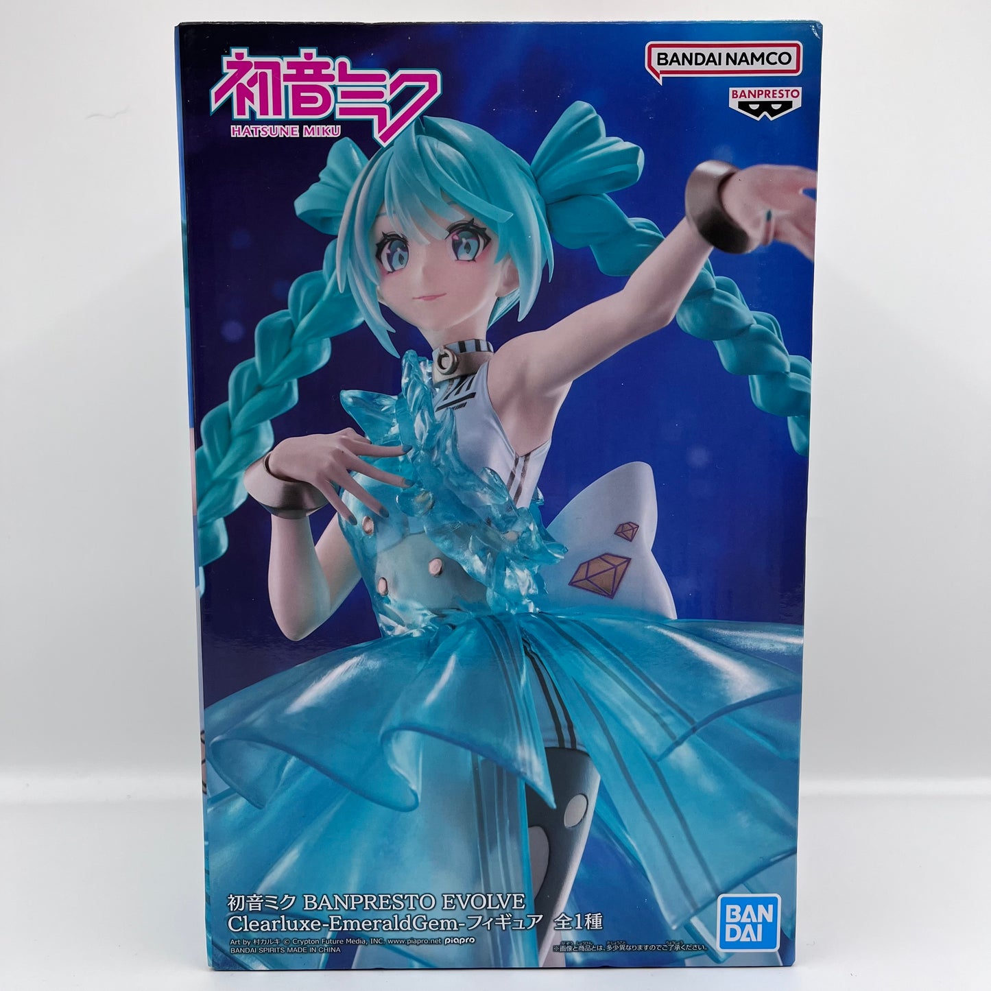 Hatsune Miku Emerald Gem Figure