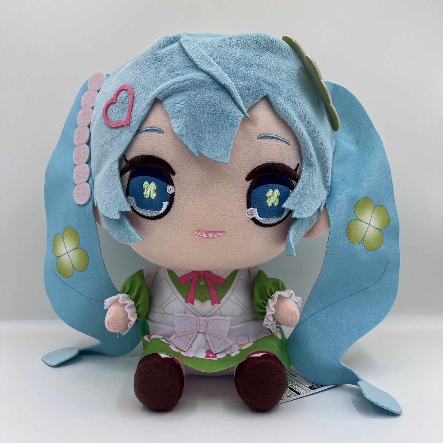 Hatsune Miku Kyurumaru Clover Plush
