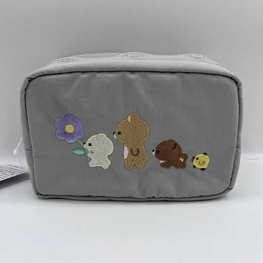 Basic Rilakkuma Flower Pouch
