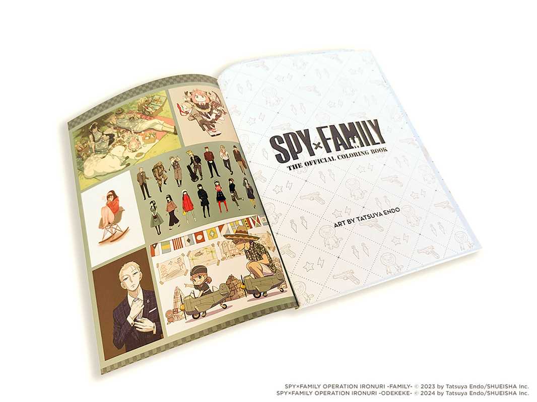 Spy x Family: The Official Coloring Book by