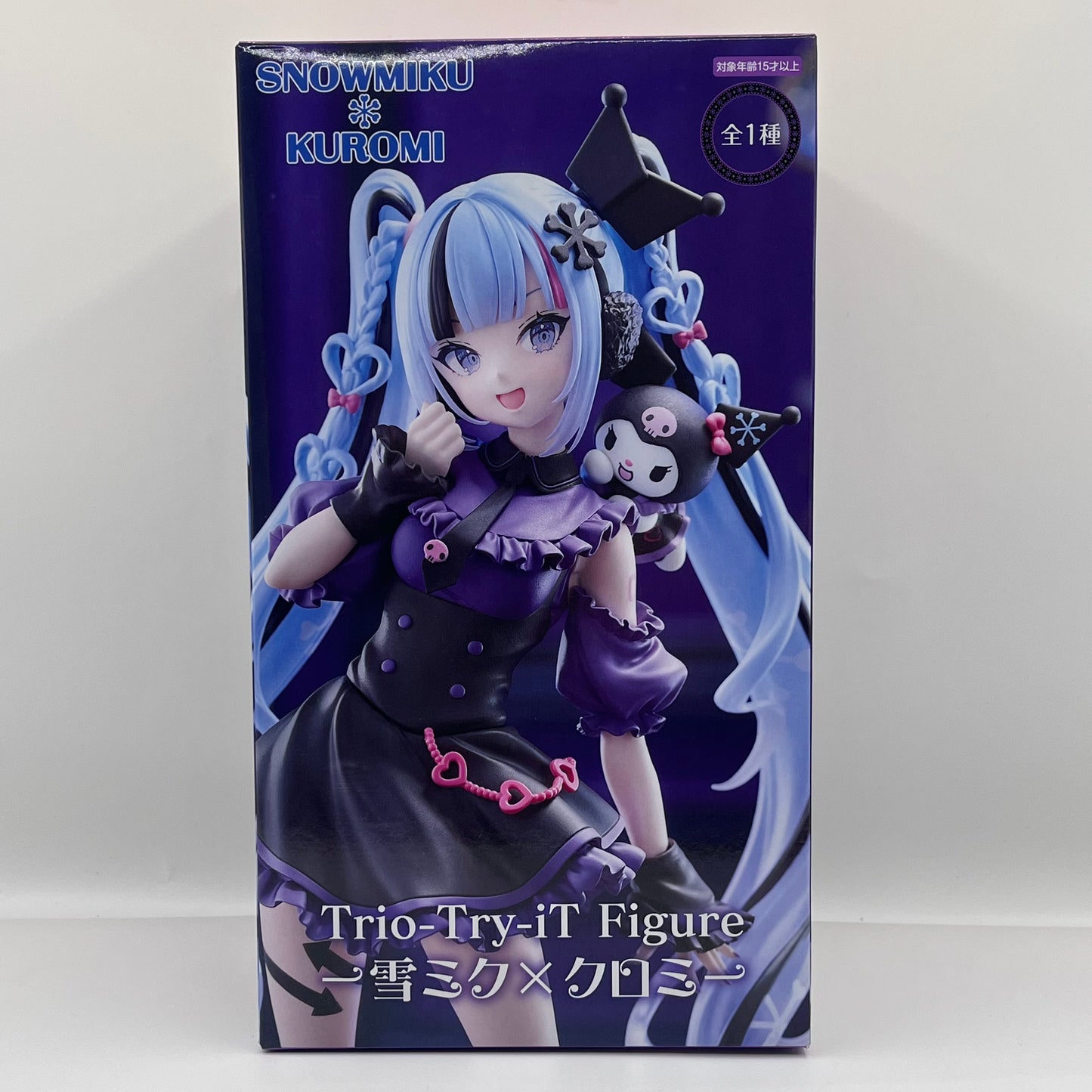 Snow Miku x  Kuromi Trio-Try It Figure