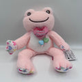 Pickles The Frog Smile Heart Bean Pink Plush