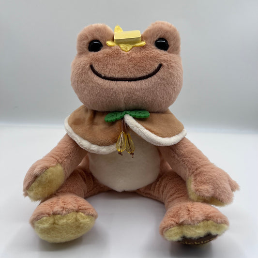 Pickles The Frog Always Coffee Pancake Plush