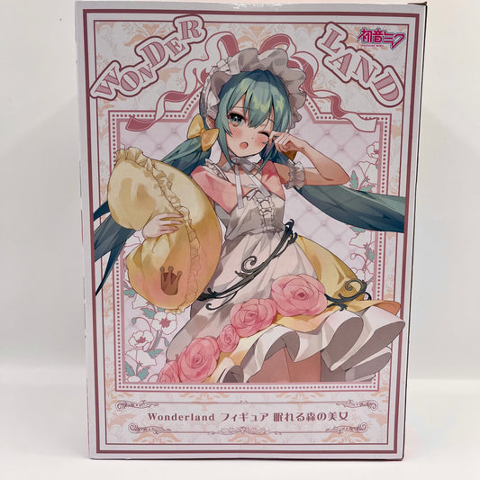 Hatsune Miku Wonderland Sleeping Beauty Figurine