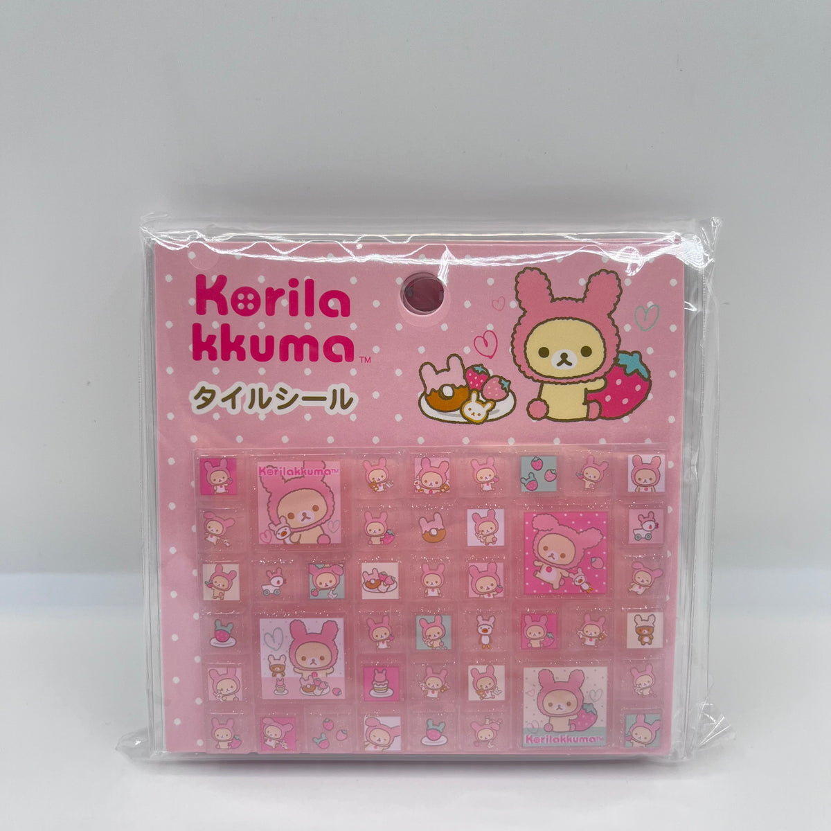 Korilakkuma Ippai Series Tile Sticker Rabbit