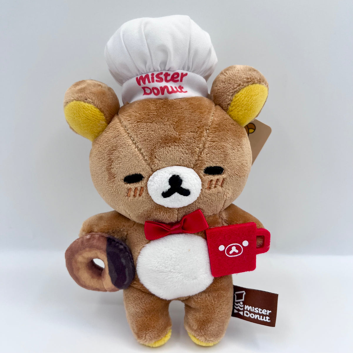 Mr. Donut Rilakkuma Hanging Plush Mascot *Limited*