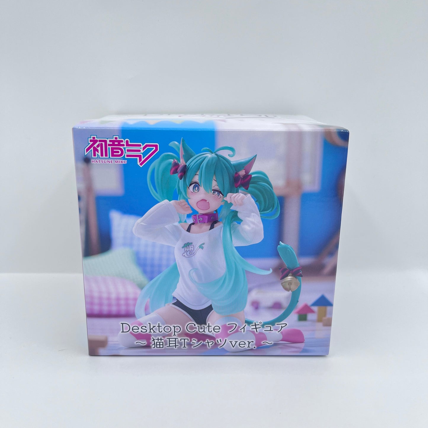 Hatsune Miku Desktop Figure Cat Ear T-Shirt Ver.