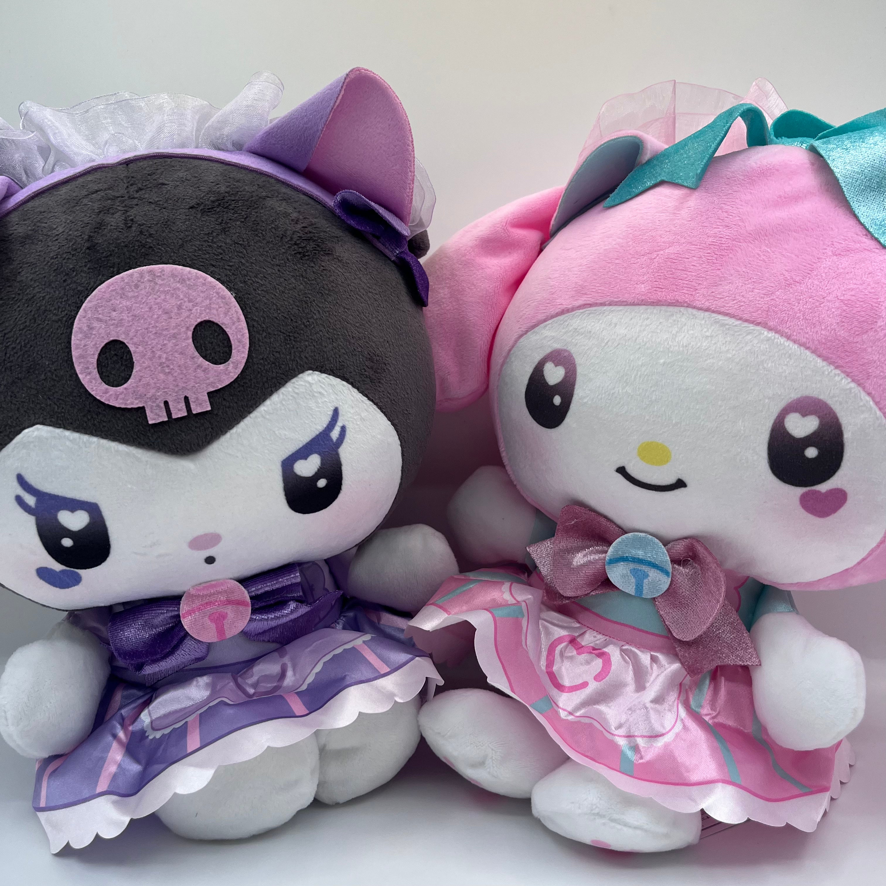 My Melody & Kuromi Cat-Ear Maid Café Big Plush