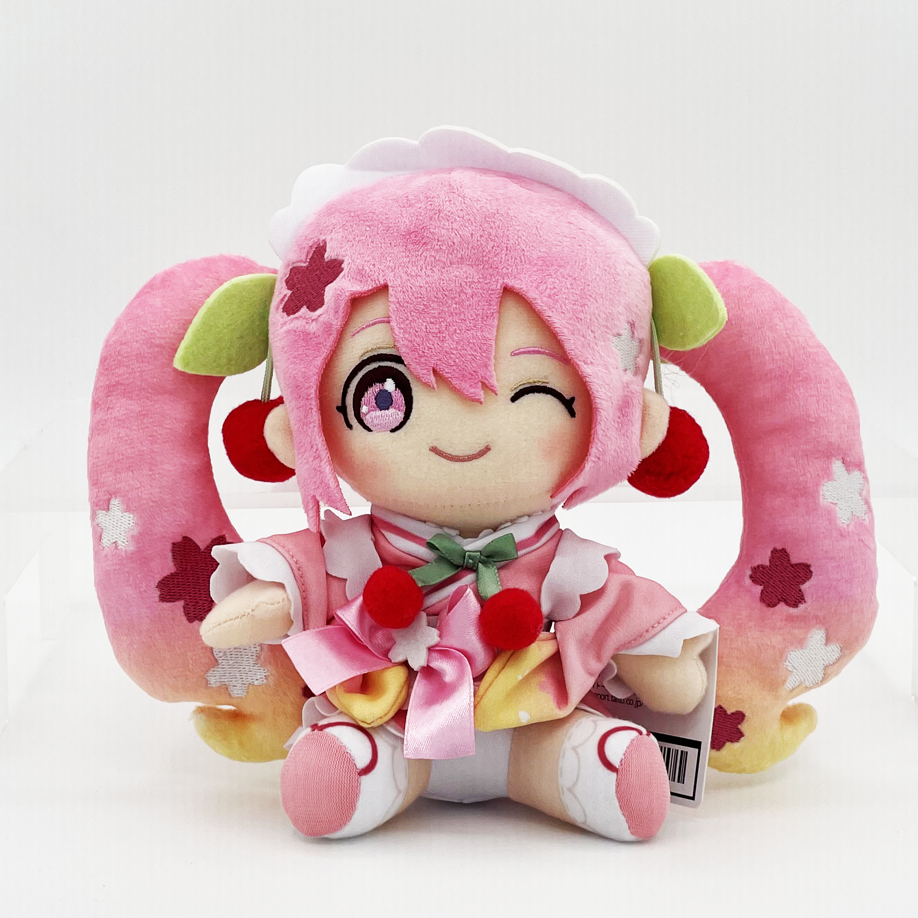 Japanese Cafe Sakura Miku Plush – Cosmic Fluff