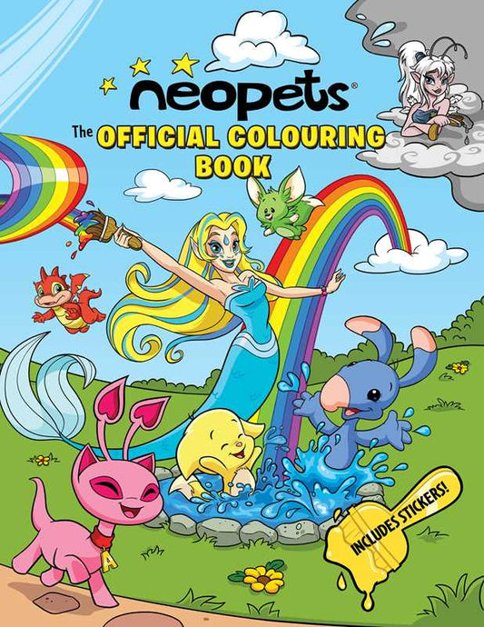 Neopets: The Official Colouring Book by Neopets