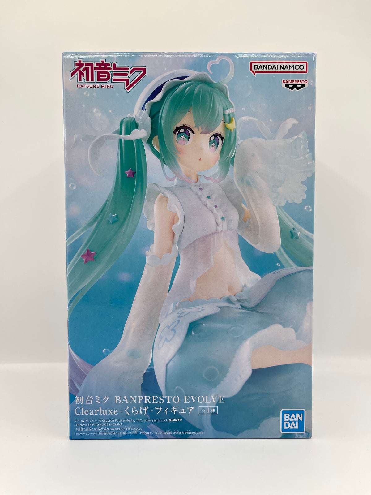 Hatsune Miku BANPRESTO EVOLVE Clearluxe -Jellyfish- Figure