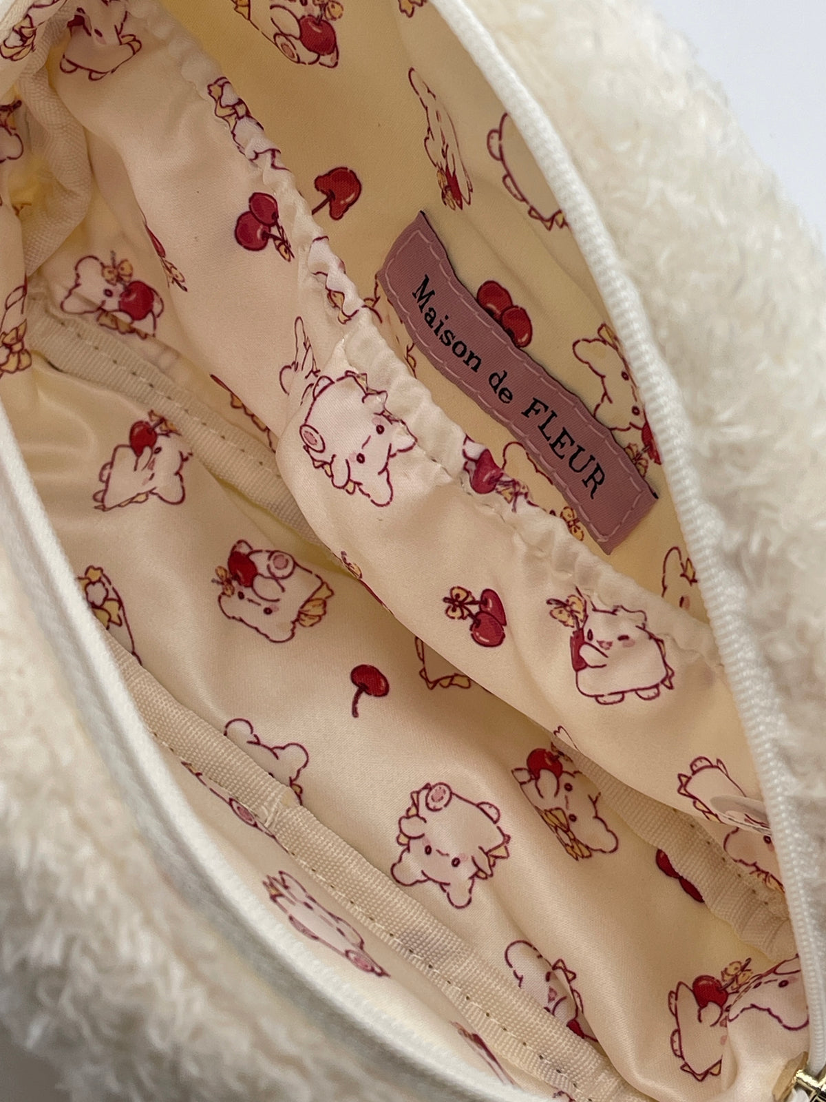 Maison De Fleur Hanamaru Obake Round Pouch